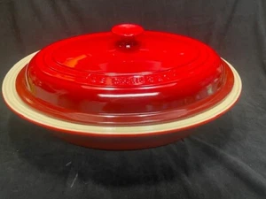 Le Creuset 17 large oval Roasting pan with lid Red - Picture 1 of 7