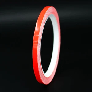 10m Zierstreifen 4mm Neon Rot Auto Motorrad Folie Dekorstreifen Seitenstreifen - Bild 1 von 7