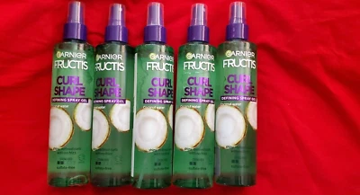 PACK DE 5 GEL SPRAY DEFINIDOR FORMA RIZO ESTILO GARNIER FRUCTIS PARA CABELLO RIZADO 8,5  Foto 1 de 3