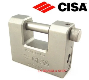 SICHERHEITSSCHLOSS KIPPGARAGE CISA TOP GEPANZERT 28550 75 84 SCHNITTFEST - Bild 1 von 2