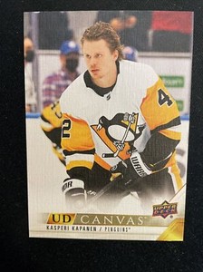 22-23 UD Series 1 Hockey Canvas C61 Kasperi Kapanen