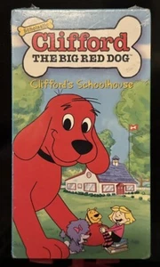 ***NEW*** Clifford The Big Red Dog Schoolhouse VHS 2001 Scholastic *Sealed* - Imagen 1 de 1