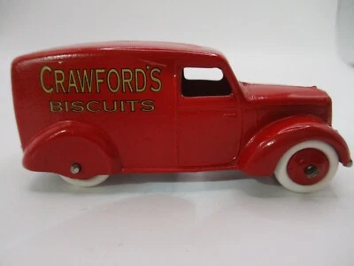 老式 Dinky Toys #28 系列送货 Van"CRAWFORD'S BISCUITS"修复代码 3 — 第 1/4 张图片