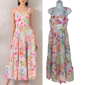 Yumi Kim Monique Floral Dress SMALL NWT - Picture 1 of 11