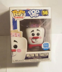 FUNKO POP SHOP EX 56 AD ICONS POP TARTS MILTON THE TOASTER W/ Protector LE - Picture 1 of 2