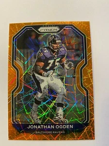 Prizm Football Orange Lazer 2020 Jonathan Ogden Ravens   - Imagen 1 de 1