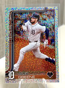 2025 Topps Series 1 Celebration Riley Greene Confetti #332 Tigers - Bild 1 von 2