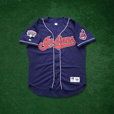 Cleveland Indians Authentic On-Field Vintage Russell Diamond Collection Jersey
