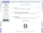 MARTINA COLLI / ROSSELLA RUBINI GINO MARINUZZI: PIANO WORKS NEW CD
