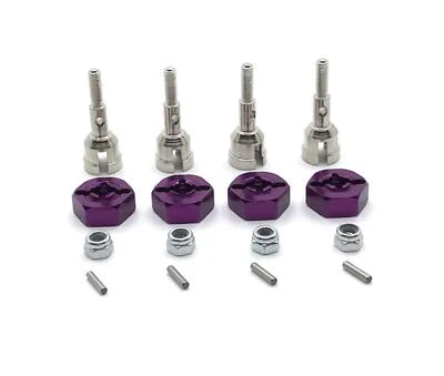 For WLtoys 1/18 A949 A959 A969 A979 K929 Alloy Metal Wheel axle Wheel hex 12mm - Image 1 of 4