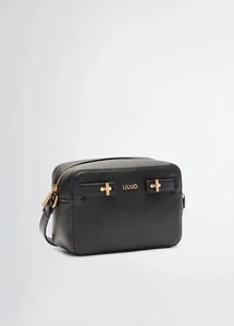 BORSA DA DONNA LIU JO NERA AA5079 CON TRACOLLA PRIMAVERA ESTATE 2025 - Foto 1 di 8