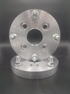 4x110 to 4x156 US Made Billet Wheel Adapters 1.25" Thick 12x1.5 Stud 64 Bore x 2 - Bild 1 von 6