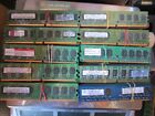 Lot of 80pcs Mixed Brand 2GB DDR2 Computer Memory  Gold Fingers for Scrap Gold