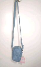 SKINNYDIP London Danni women's blue denim mini phone crossbody bag