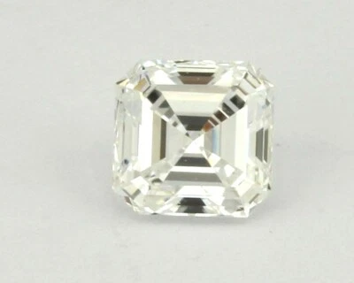 GIA Certified 0.72 carat Diamond Asscher Cut E VVS1 5.15 x 5.05 x 3.34 mm NEW - Image 1 of 4