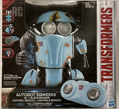 HASBRO TRANSFORMER AUTOBOT SQWEEKS RC -DANCE MODE- BLASTER MODE SEALED - Image 1 of 3