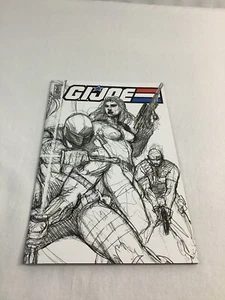 G.I.JOE #1 DELL'OTTO SKETCH VARIANT INCENTIVE 2009 IDW SNAKE EYES - Picture 1 of 10