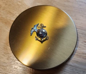 Maquillaje en polvo compacto vintage Henriette Marine Corps para damas - Imagen 1 de 3