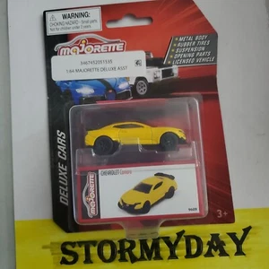 MAJORETTE DELUX CARS YELLOW CAMARO mit Karton Maßstab 1/64 - Bild 1 von 1