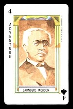 #B986 SAUNDERS JACKSON Celebrity Oddball Card FREE SHIPPING
