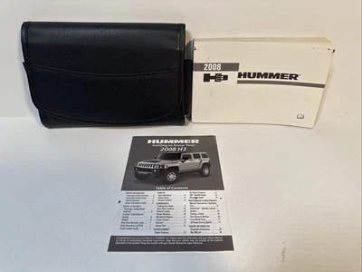 2008 Hummer H3 owner's manual & case - Image 1 of 4