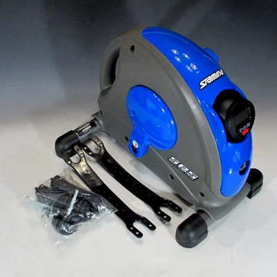 Stamina Mini Exercise Bike with Smooth Pedal System (Blue) - Image 1 of 4