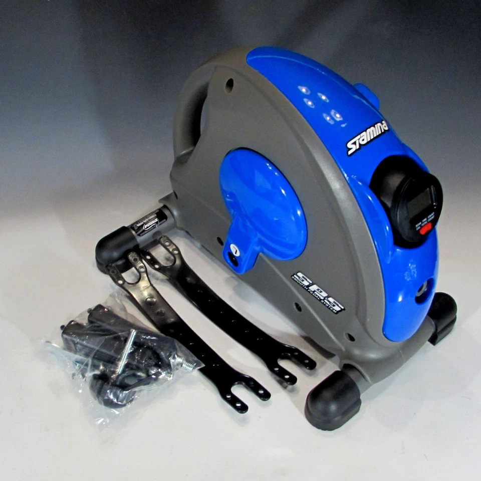 Stamina Mini Exercise Bike with Smooth Pedal System (Blue) - Image 1 of 4