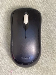 MICROSOFT Wireless Mouse 1000 Model 1454 With USB Receiver Dongle Tested Working - Picture 1 of 6