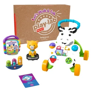 Fisher-Price Play-Lab Lets Walk And Talk Baby Crawler - Picture 1 of 6