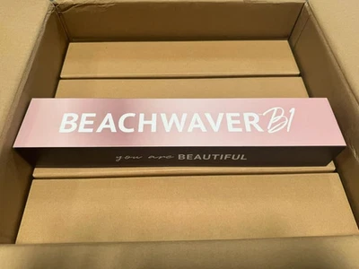 BEACHWAVER Co. B1 Rotating Curling Iron Midnight Rose Even Heat Distribution 1" - Image 1 of 4