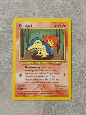 Pokémon Vintage Karte • Feurigel • Neo Destiny Set • 61/105 • Pokemon • Deutsch - Bild 1 von 2