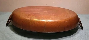 Williams Sonoma Frankreich große ovale Kupferpfanne Au Gratin 9”x14” - Bild 1 von 10