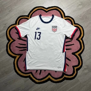 Camiseta de fútbol Nike Dri Fit de la selección nacional de Estados Unidos Alex Morgan talla mediana - Imagen 1 de 8