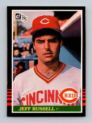 1985 Donruss #487 Jeff Russell 85D4 - Image 1 of 2