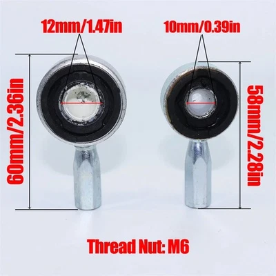 2× Manual Gearbox Shift Cable Linkage Bushing Selector Connect For Vauxhall Fiat - Image 1 of 4