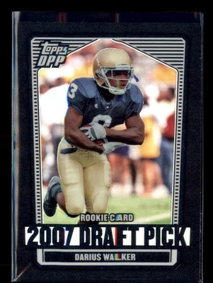 2007 Topps Draft Picks and Prospects (DPP) - Darius Walker #139 Refractor (RC) - Image 1 of 2