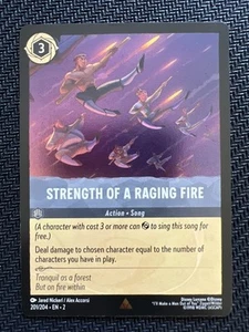Lorcana Strength of Raging Fire FOIL HOLO 201/204 EN RFB - Bild 1 von 3