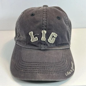 Life Is Good Baseball Hat Cotton Sun Faded Vintage Strapback Outdoor LIG Dad Cap - Picture 1 of 18