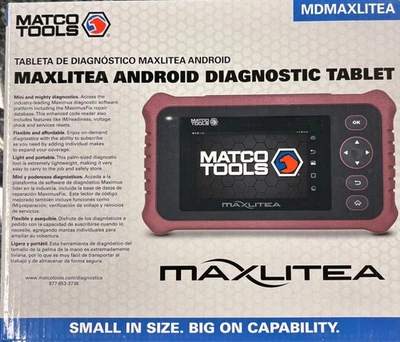 BRAND NEW Matco Tools Maxlitea Android Diagnostic Tablet ON SALE !! Foto 1 de 4