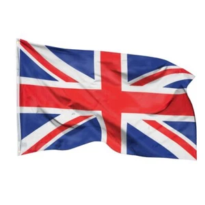 Bandera del Reino Unido 90X150 cm bandera izada bandera británica Union Jack bandera Reino Unido ojales - Imagen 1 de 6