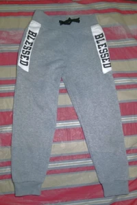 GIRLS DREAMSTAR Size Small JOGGER SWEATPANTS Fleece Pants *BLESSED* HB - Picture 1 of 3