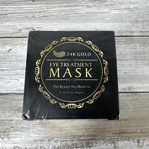 24k Gold Eye Treatment Mask The Beauty You Deserve 60 Pcs 180g New Sealed - Picture 1 of 3