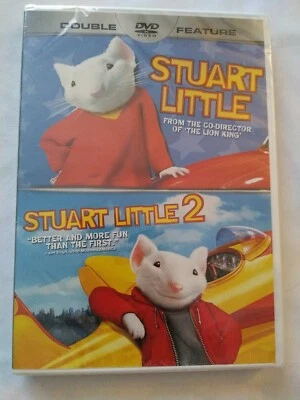 Stuart Little/Stuart Little 2 Double Feature (DVD 2013 W/S) New Sealed Free Ship - Image 1 of 4