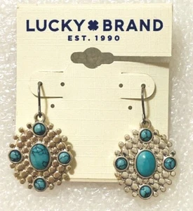 Lucky brand jewelry fishhook earrings. 046E - Picture 1 of 3