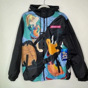 Men's Members Only Space Jam 2 "A New Legacy Bugs Bunny Windbreaker sz. L #AH - Bild 1 von 11