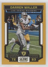 2023 Score Gold Darren Waller #135