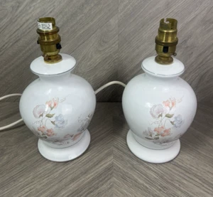 Denby 10 Zoll Paar Tischlampen Handarbeit getestet und funktionsfähig - Bild 1 von 11