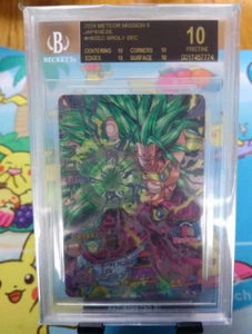 [BGS10] mc27 Dragon Ball Heroes H8-Sec Lc Broly Bgs10 Black Label japan rare - Picture 1 of 2