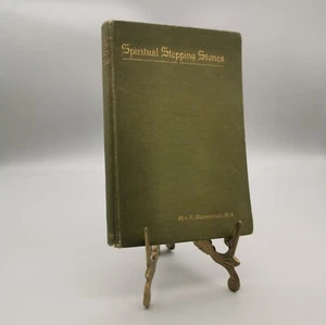 Antique Christian Book Spiritual Stepping Stones By Rev Francis Bourdillon 1896 - Picture 1 of 10