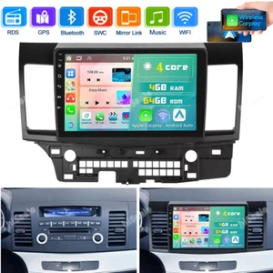 Radio de coche para Mitsubishi Lancer 2008-2015 Android 13.0 navegación GPS WIFI CarPlay 64G - Imagen 1 de 22